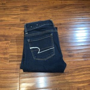0 long American Eagle skinny jeans